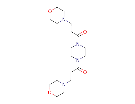 N,N'-bis(morpholinopropionyl)piperazine