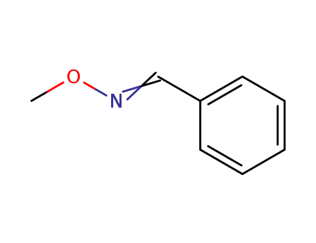 Molecular Structure of 3376-32-7 (N-Benzylidene-O-methylhydroxylamine)