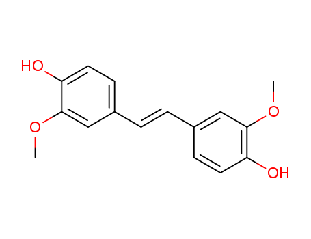 Phenol, 4,4'-(1E)-1,2-ethenediylbis[2-methoxy-