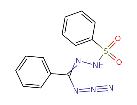Molecular Structure of 80828-06-4 (N-(phenylsulphonyl)benzohydrazonoyl azide)