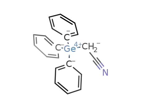 Molecular Structure of 60575-76-0 (Ph<sub>3</sub>GeCH<sub>2</sub>CN)
