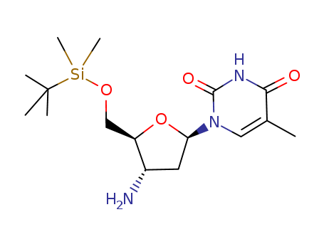 Thymidine, 3'-amino-3'-deoxy-5'-O-[(1,1-dimethylethyl)dimethylsilyl]-