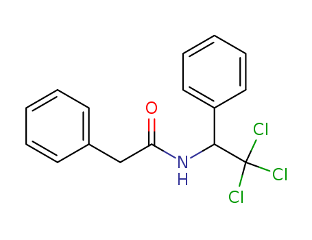 Benzeneacetamide, N-(2,2,2-trichloro-1-phenylethyl)-