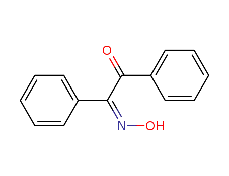 Molecular Structure of 574-16-3 ((Z)-2-Hydroxyimino-1,2-diphenylethanone)