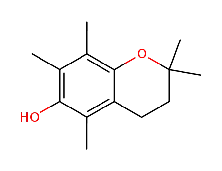 Molecular Structure of 950-99-2 (2,2,5,7,8-PENTAMETHYL-6-CHROMANOL)