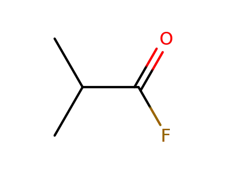 Molecular Structure of 430-92-2 (ISOBUTYRYLFLUORIDE)