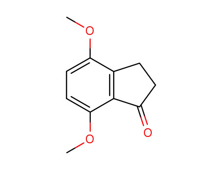 Molecular Structure of 52428-09-8 (4 7-DIMETHOXY-1-INDANONE  97)