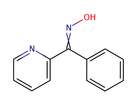 Molecular Structure of 1826-28-4 (Phenyl 2-pyridyl ketoxime)