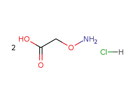 Molecular Structure of 2921-14-4 (Carboxymethoxylamine hemihydrochloride)