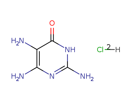 2,5,6-Triamino-4-hydroxypyrimidine dihydrochloride,51324-37-9