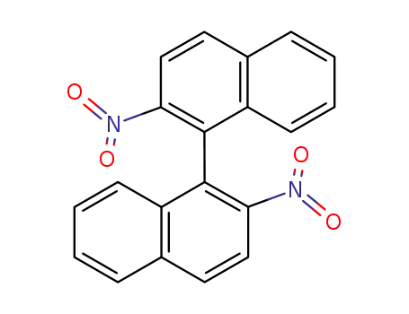 Molecular Structure of 76905-82-3 (2-nitro-1-(2-nitronaphthalen-1-yl)naphthalene)