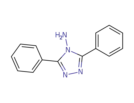 Molecular Structure of 3049-45-4 (3,5-DIPHENYL-4H-1,2,4-TRIAZOL-4-AMINE)