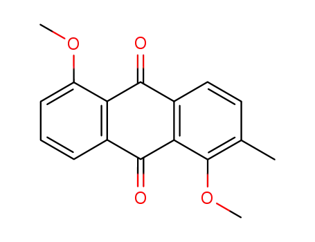 9,10-Anthracenedione, 1,5-dimethoxy-2-methyl-