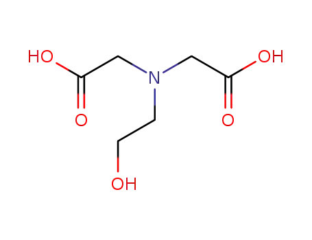 Molecular Structure of 93-62-9 (N-(2-HYDROXYETHYL)IMINODIACETIC ACID)