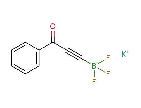 Molecular Structure of 1402242-62-9 (potassium trifluoro(3-oxo-3-phenylprop-1-yn-1-yl)borate)