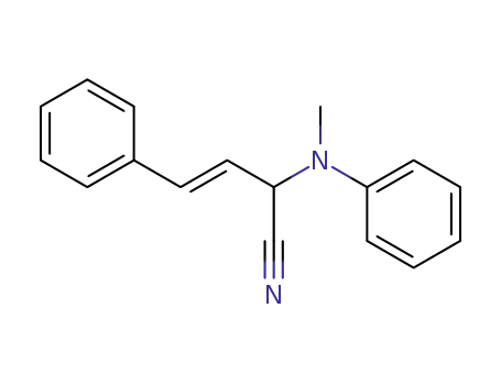 3-Butenenitrile, 2-(methylphenylamino)-4-phenyl-, (E)-