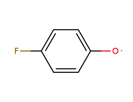 Molecular Structure of 2145-21-3 ((4-fluorophenyl)oxidanyl)