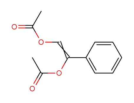 Molecular Structure of 18735-16-5 (α,β-diacetoxy-styrene)