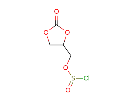 Molecular Structure of 1263905-66-3 (C<sub>4</sub>H<sub>5</sub>ClO<sub>5</sub>S)