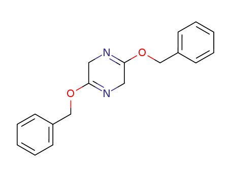 3,6-bis-benzyloxy-2,5-dihydro-pyrazine