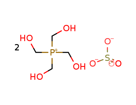 Tetrakis(hydroxymethyl)phosphonium sulfate                                                                                                                                                              (55566-30-8)