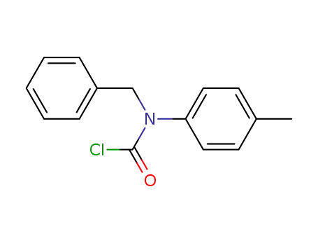 Molecular Structure of 28643-58-5 (benzyl-<i>p</i>-tolyl-carbamoyl chloride)