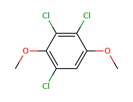 Molecular Structure of 69653-71-0 (Trichloro-1,4-dimethoxybenzene)