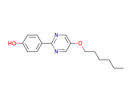 Phenol, 4-[5-(hexyloxy)-2-pyrimidinyl]-