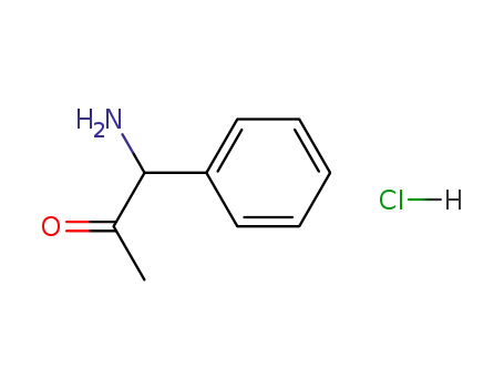 Molecular Structure of 3904-16-3 (1-Amino-1-phenylacetone hydrochloride)
