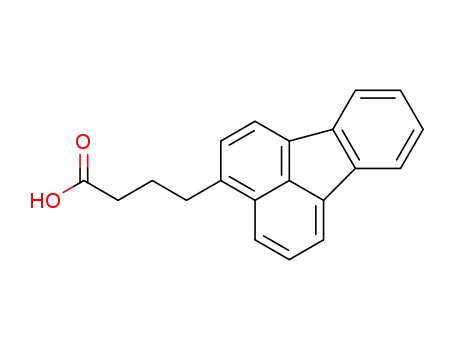 Molecular Structure of 6886-64-2 (2-Fluoranthenebutanoic acid)
