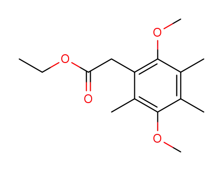 (2,5-dimethoxy-3,4,6-trimethyl-phenyl)-acetic acid ethyl ester