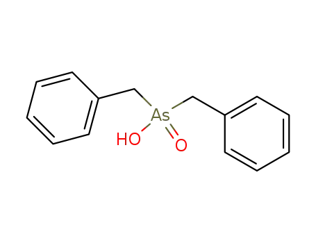 Molecular Structure of 51043-89-1 (Arsinic acid, bis(phenylmethyl)-)