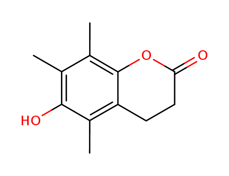 6-hydroxy-5,7,8-trimethyl-chroman-2-one cas  40740-31-6