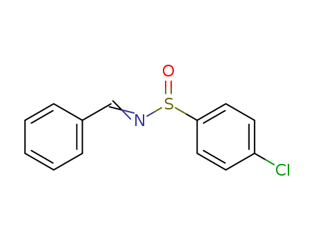 N-benzylidene-4-chloro-benzenesulfinamide cas  53075-89-1