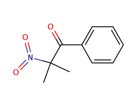 Molecular Structure of 29329-26-8 (2,2-dimethyl-2-nitro-1-phenyl-1-ethanone)