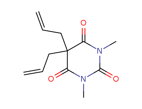 5,5-diallyl-1,3-dimethylpyrimidine-2,4,6 (1H,3H,5H)-trione CAS No.722-97-4