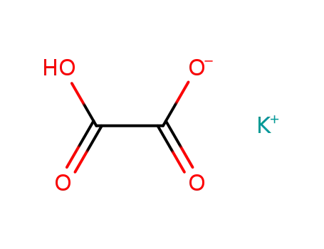 Molecular Structure of 127-96-8 (potassium trihydrogen dioxalate)