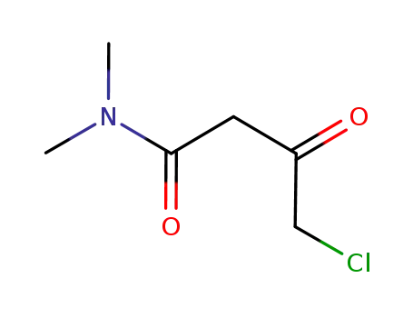Butanamide,  4-chloro-N,N-dimethyl-3-oxo-
