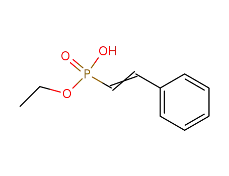 Molecular Structure of 5849-49-0 (styrylphosphonic acid ethylester)