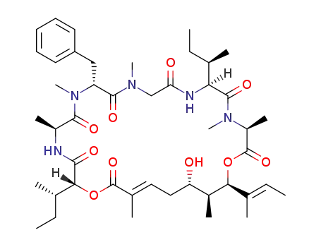 Molecular Structure of 1255709-52-4 (lagunamide B)