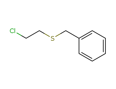 Benzene,[[(2-chloroethyl)thio]methyl]-
