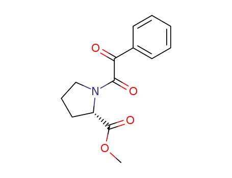 L-Proline, 1-(oxophenylacetyl)-, methyl ester