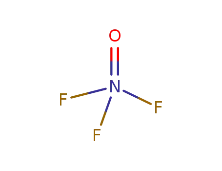 Molecular Structure of 13847-65-9 (Trifluoroamine oxide)