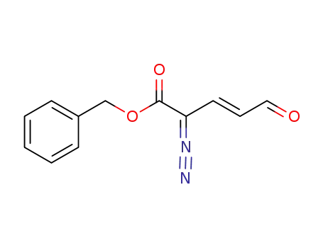 Molecular Structure of 1616777-26-4 ((E)-benzyl 2-diazo-5-oxopent-3-enoate)