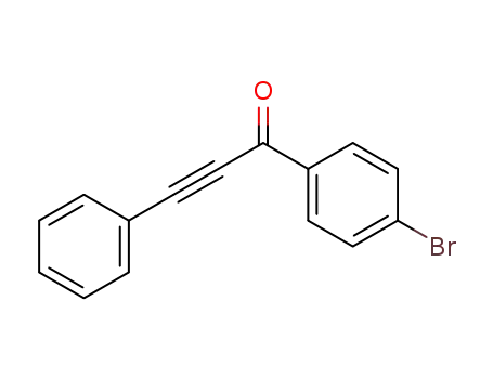 Molecular Structure of 23565-63-1 (2-Propyn-1-one, 1-(4-bromophenyl)-3-phenyl-)