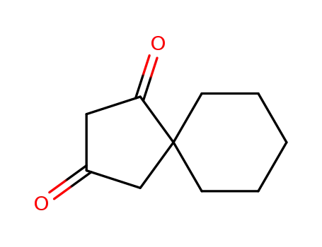 Molecular Structure of 88869-10-7 (Spiro[4.5]decane-1,3-dione)