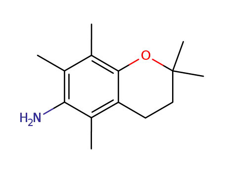 2H-1-Benzopyran-6-amine, 3,4-dihydro-2,2,5,7,8-pentamethyl-