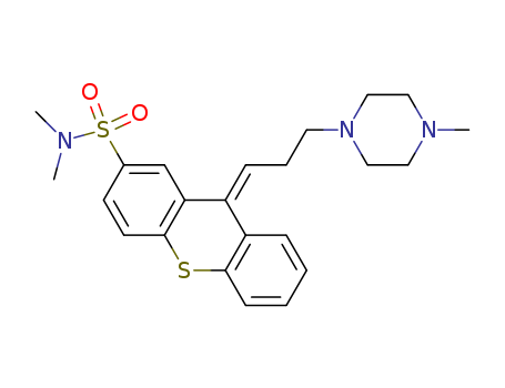 9H-Thioxanthene-2-sulfonamide,N,N-dimethyl-9-[3-(4-methyl-1-piperazinyl)propylidene]-, (9E)-