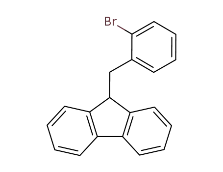 Molecular Structure of 187754-47-8 (9-((2-bromophenyl)methyl)-9H-fluorene)