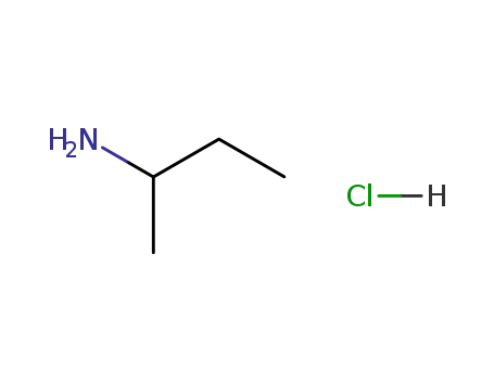 Molecular Structure of 10049-60-2 (sec-butylammonium chloride)